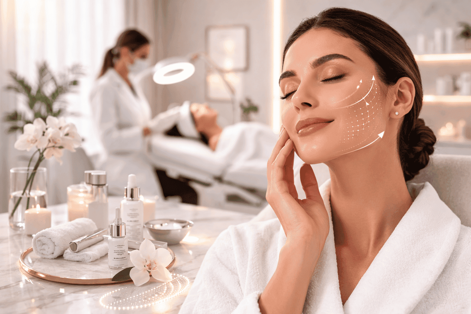 Non-surgical skin texture improvement treatment in Dubai clinic