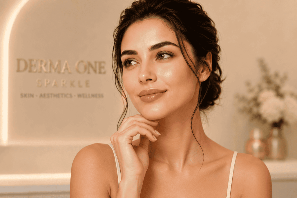 natural youthful appearance after anti wrinkle treatment in dubai