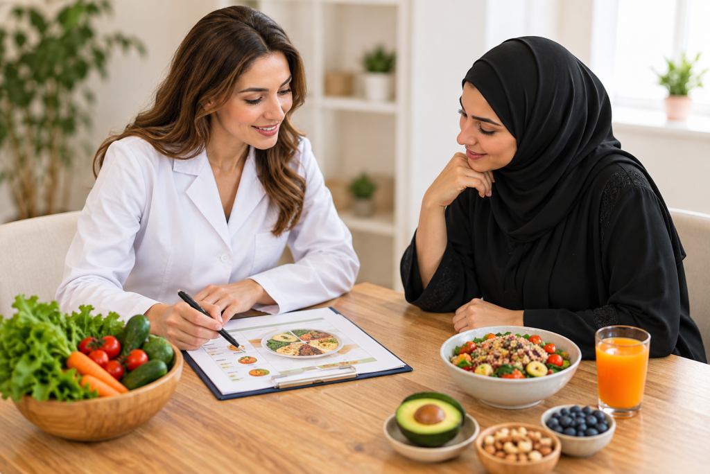 Personalized diet plan for non-surgical weight loss in Dubai