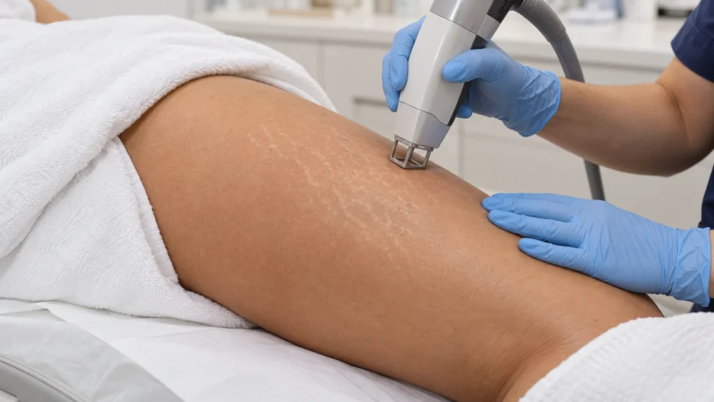 Fractional laser procedure targeting Stretch Marks Treatment in Dubai 

